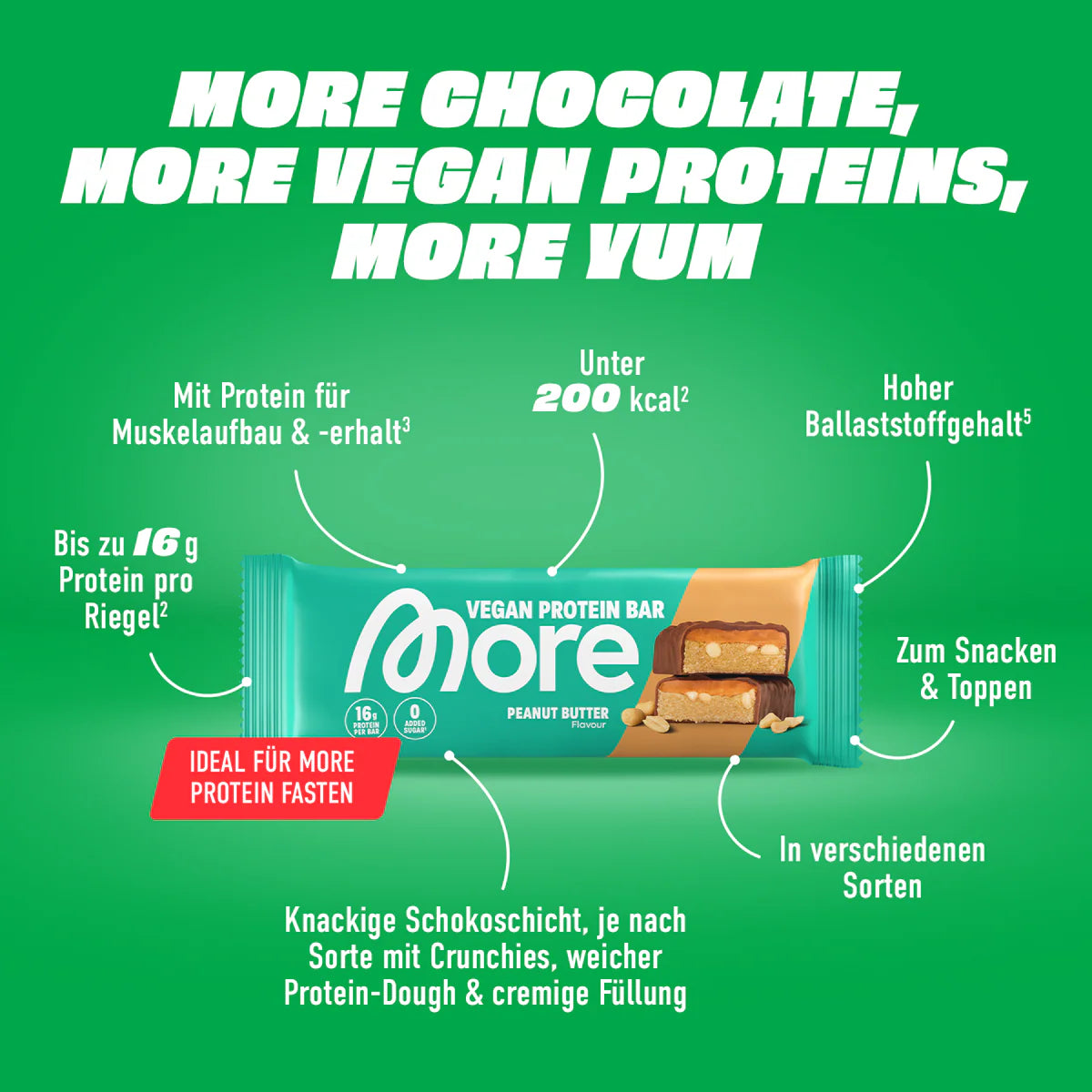 More Vegan Protein Bar