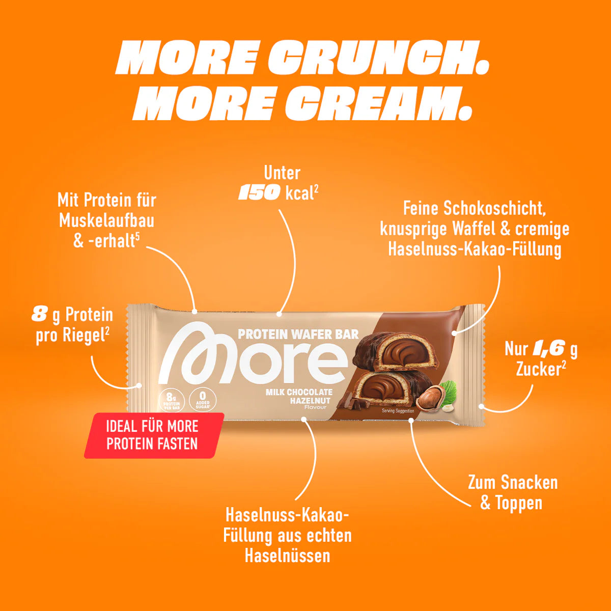 More Protein Wafer Bar