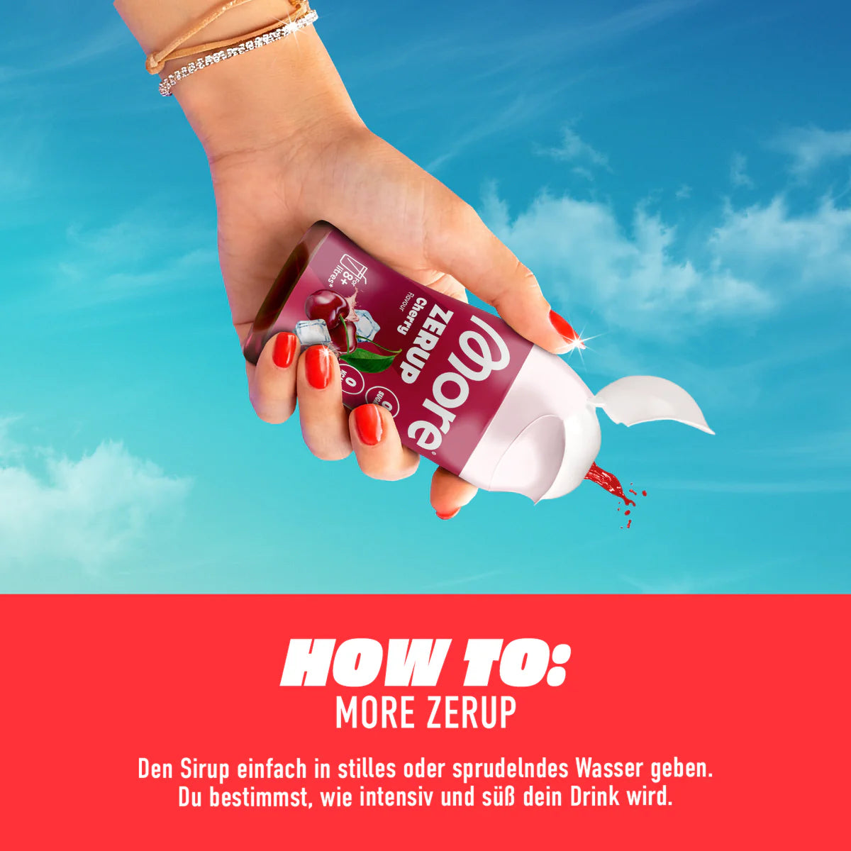 Zerup - Getränkesirup ohne Zucker